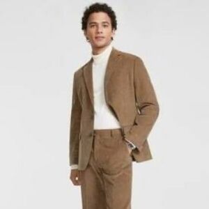 Tommy Hilfiger Modern-Fit Corduroy Elbow Patches Sport Coat